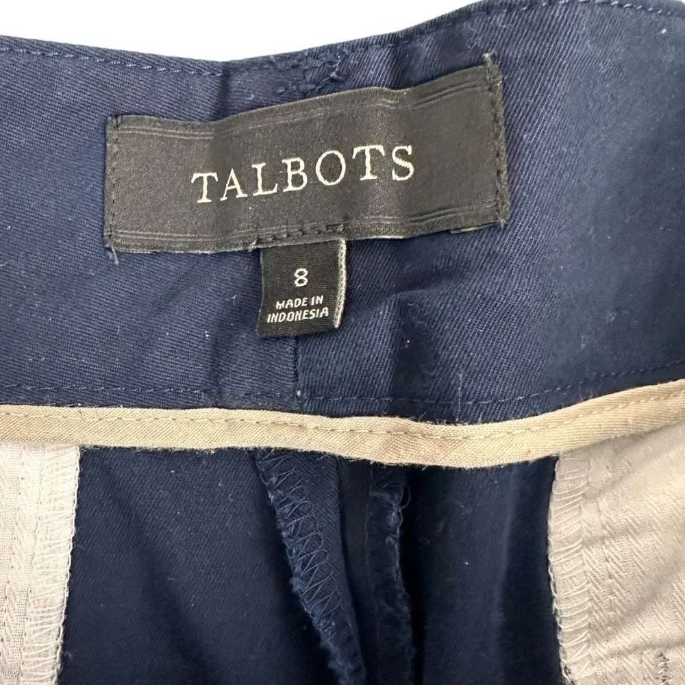 Talbots Navy Bermuda Shorts size 8 - Picture 3 of 4